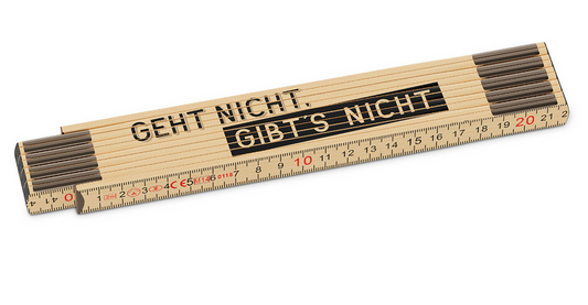 Zollstock Geht nicht