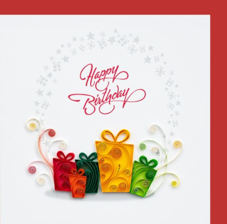 Happy Birthday (15 x 15 cm)