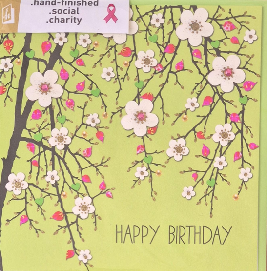 Happy Birthday (15 x 15 cm)