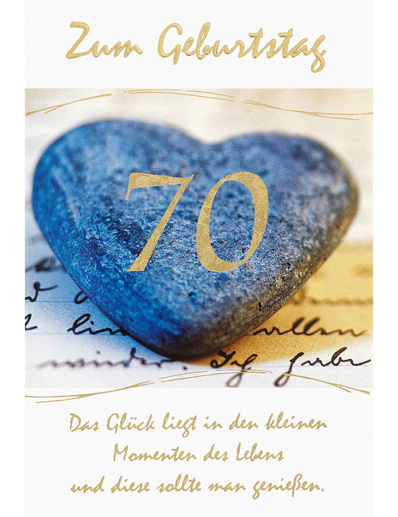DK Geburtstag Zahl 70