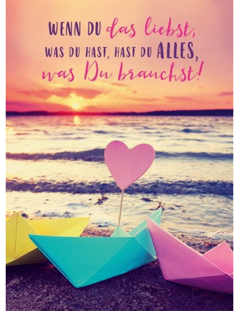 Postkarte Lichtblicke hoch