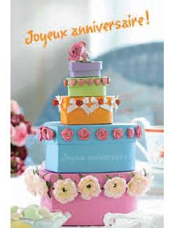DK Kultura: Joyeux anniversaire Französisch hoch F 4518-001