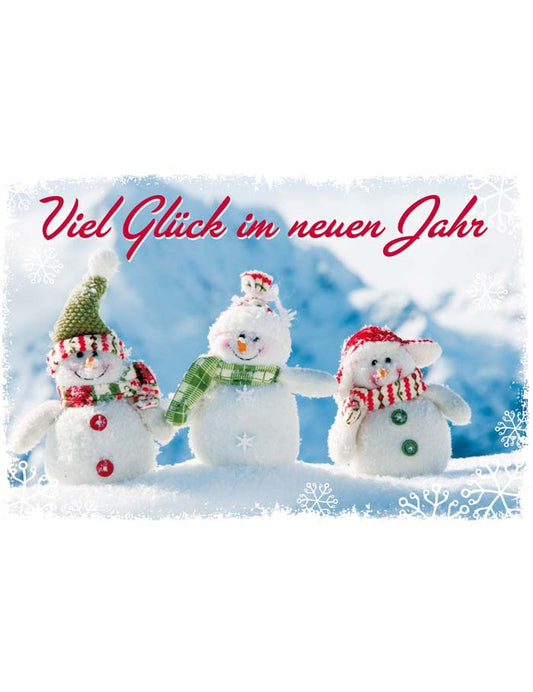 Viel Glück im neuen Jahr