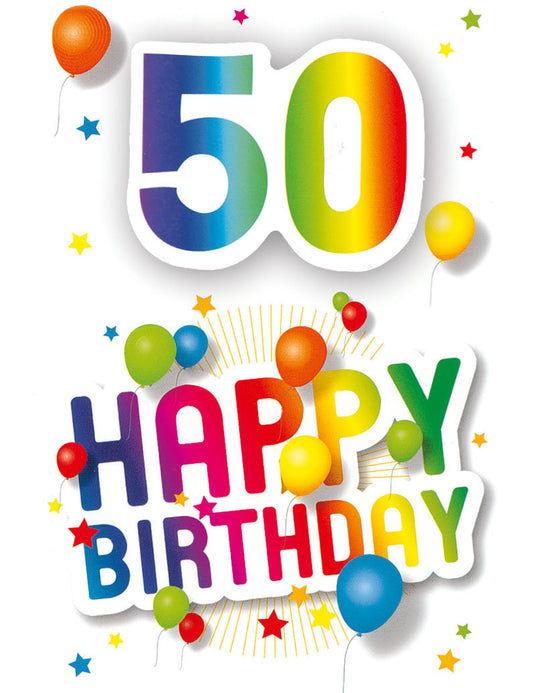 DK Geburtstag Zahl 50