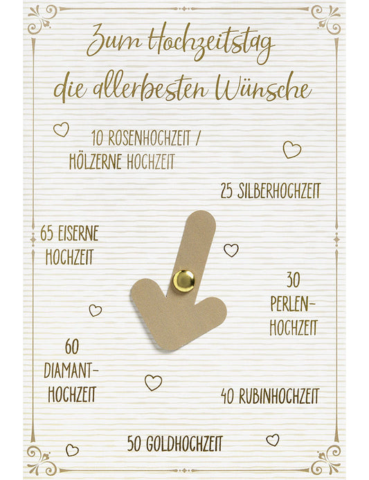 DK Hochzeitstag Drehrad