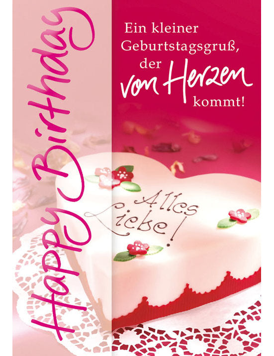 Happy Birthday Alles Liebe