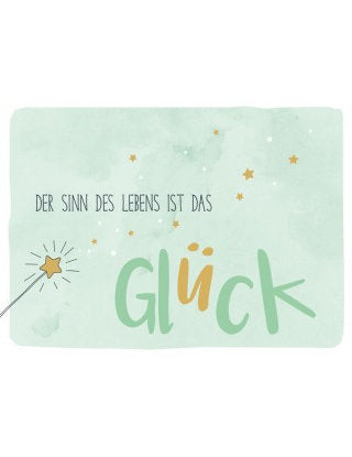 Der Sinn des Lebens ist das Glück