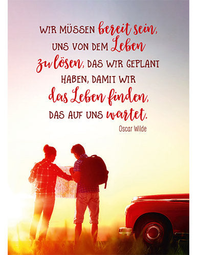 Postkarte. Kultura / Weisheiten/Sprüche