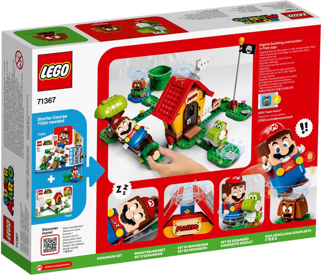 Lego Super Mario - Mario & Yoshi's Haus Erweiterungs-Set (71367)