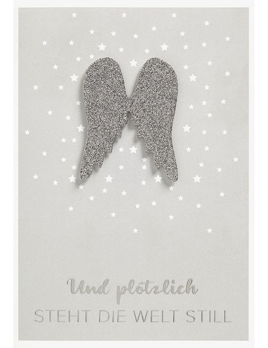 Doppelkarte Lifestyle Trauer