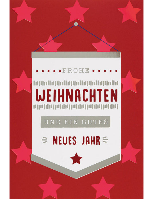 Frohe Weihnachten und ein gutes neues Jahr