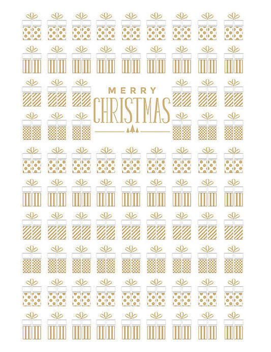 Biglietto Buon Natale C/rilievo E Foil