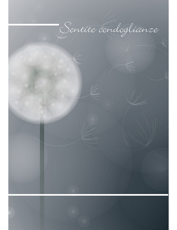 Doppelkarte. Biglietto lutto