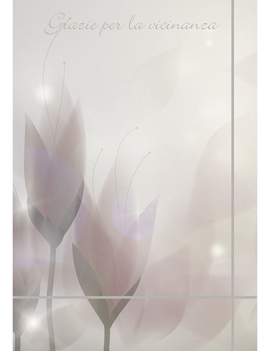 Doppelkarte. Biglietto lutto