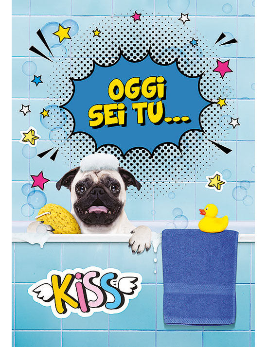 Biglietto Compleanno Dolci Chicche C/glitter