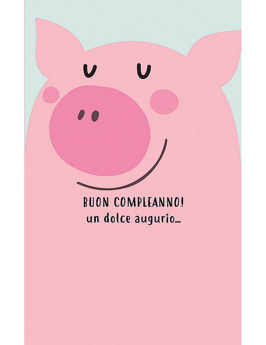 Biglietto Compleanno C/rotella