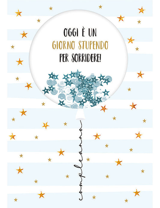 Bigl. Compleanno Special C/pailettes