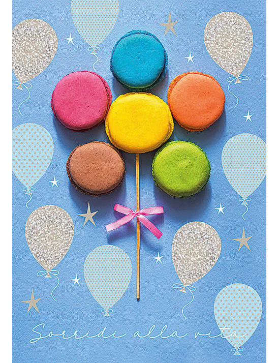 Biglietto Tanti Auguri Sweet C/foil