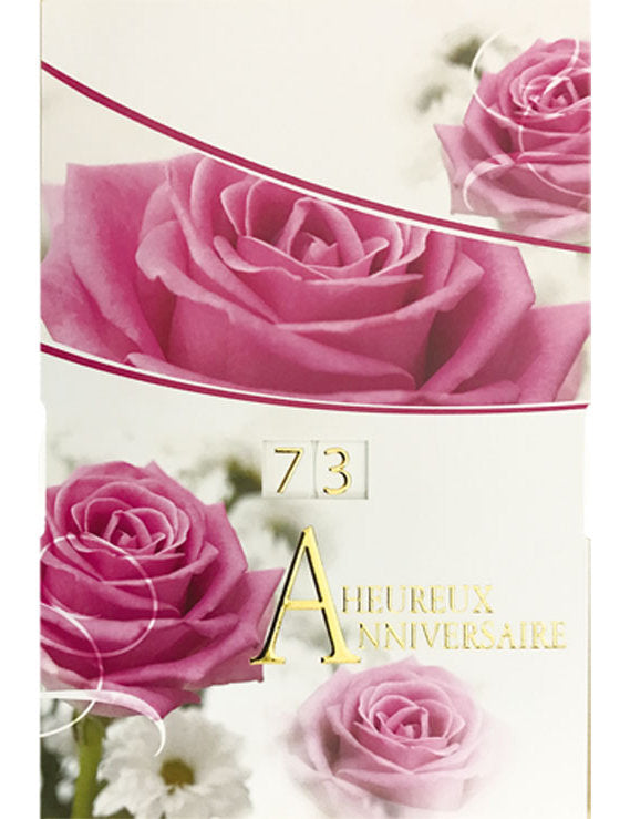 CD Anniversaire avec disque