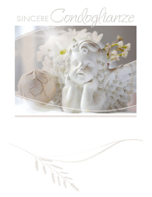 Biglietto Sincere Condoglianze 2-3314