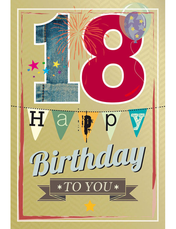 18 Happy Birthday to you (B6)