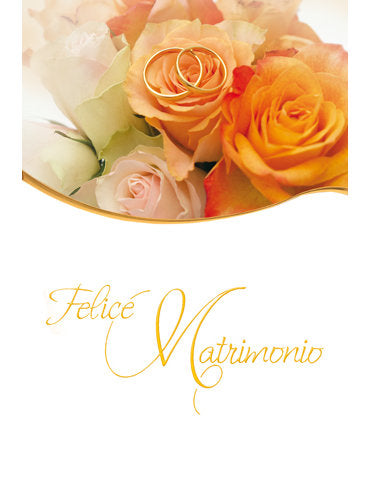 Biglietto Felice Matrimonio