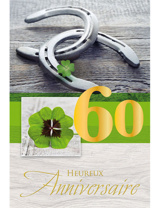 CD Anniversaire Chiffre 60 12-666-60