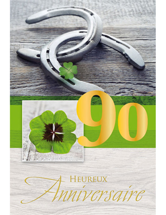 CD Anniversaire Chiffre 90 12-666-90