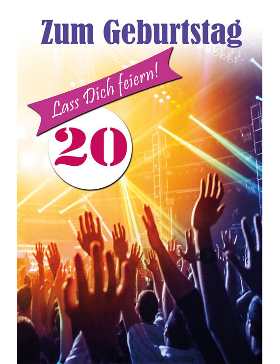 DK Zahlengeburtstag 20