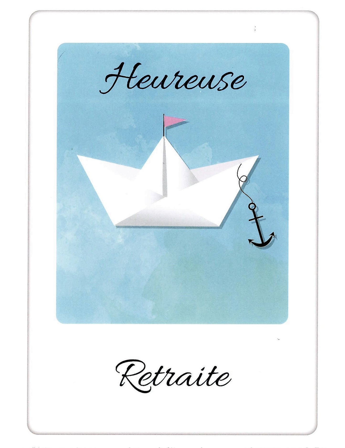 Doppelkarte. Retraite