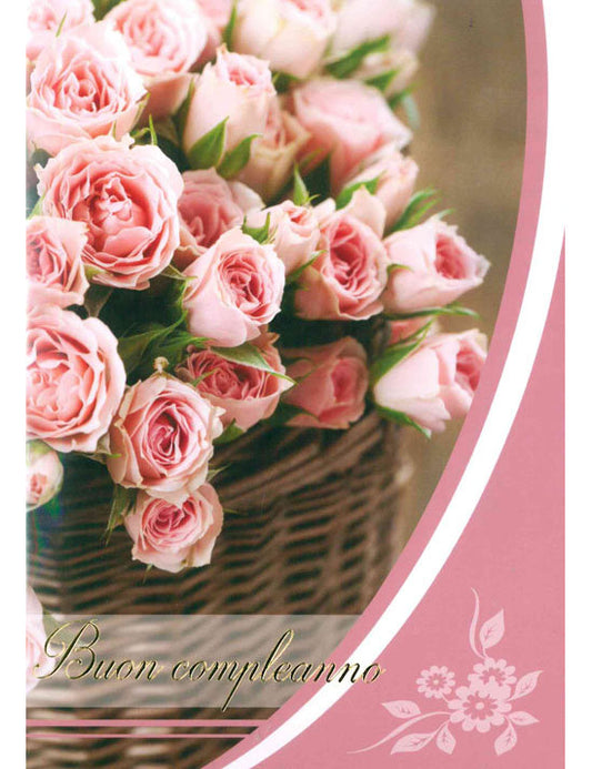 Doppelkarte. Buon compleanno