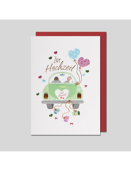 Doppelkarte. Gratulatione by Alessia Hochzeit