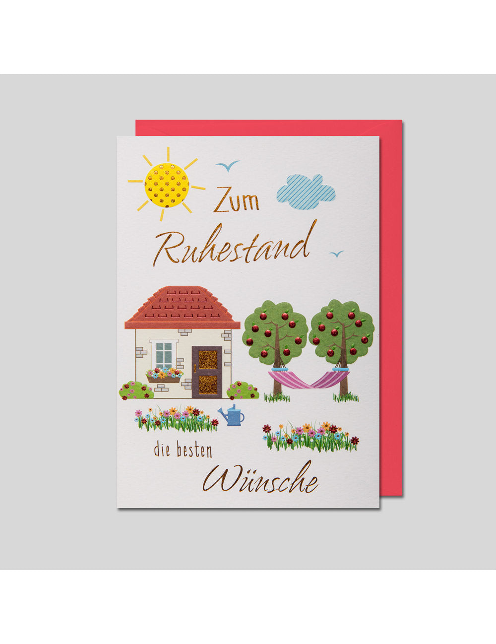 Doppelkarte. Gratulatione by Alessia Ruhestand