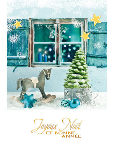 Carte double Noël