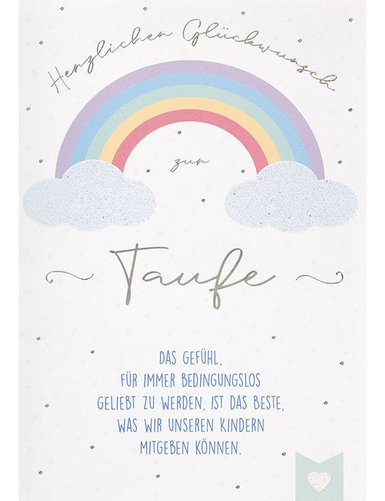 Doppelkarte Lifestyle Taufe