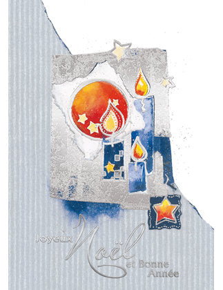 Cartes double multi-pack. Noël 97-1052-2-A6 5 Ex.