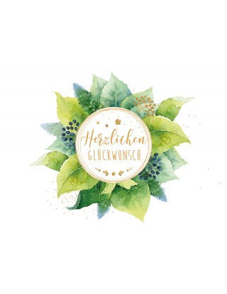 Doppelkarte Green Karma quer