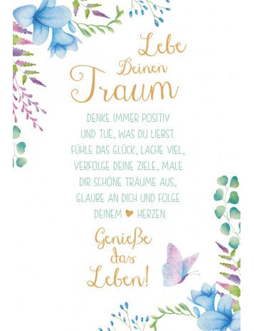 Doppelkarte Green Karma hoch