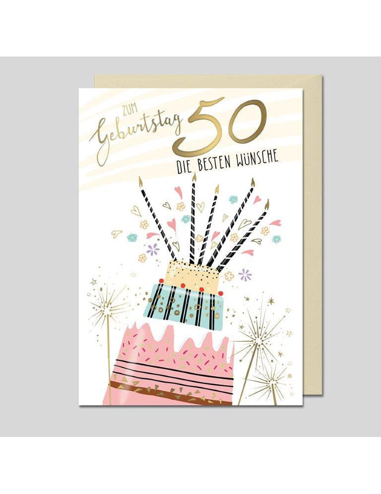 Doppelkarte. Avantgarde / Zahl 50