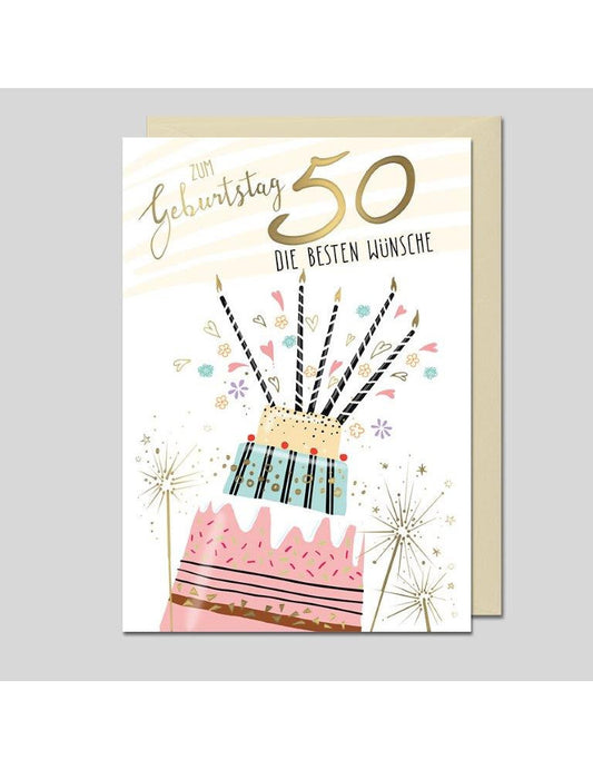 Doppelkarte. Avantgarde / Zahl 50