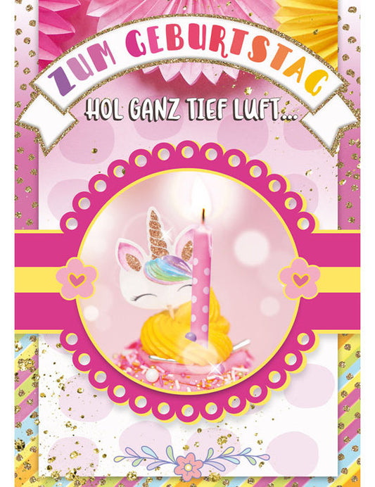 Soundkarte Kids Zum Geburtstag, Hol ganz tief Luft