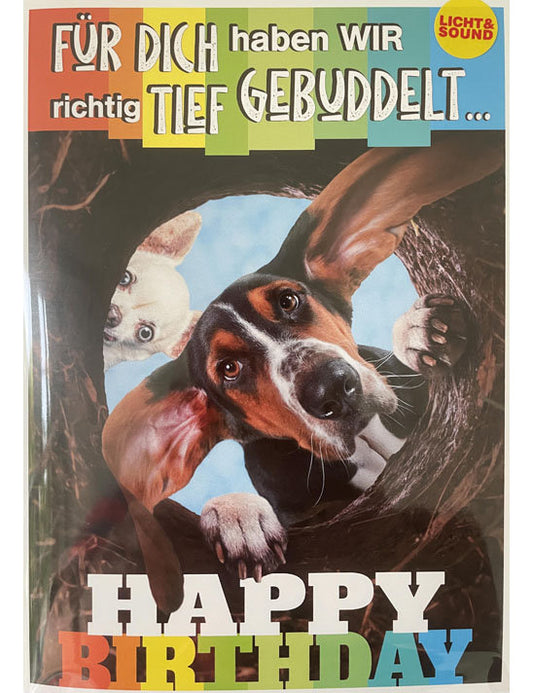 Soundkarte Happy Birthday