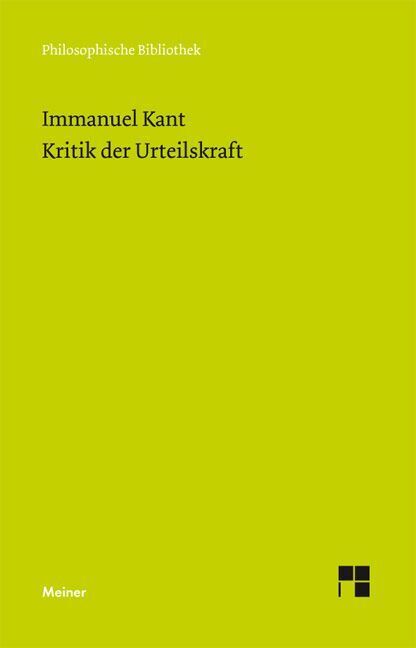 Kritik der Urteilskraft (Immanuel Kant)