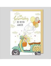 Zum Geburtstag die besten Wünsche