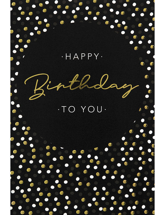 Doppelkarte. Plastikfrei. Geburtstag