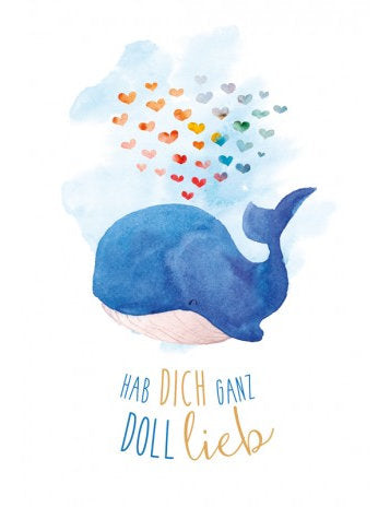 Doppelkarte Green Karma hoch