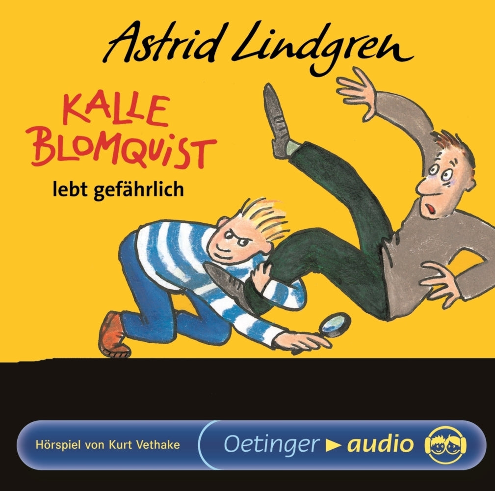 Kalle Blomquist 2. Kalle Blomquist lebt gefährlich. Hörspielklassiker, 1 Audio-CD (Astrid Lindgren)