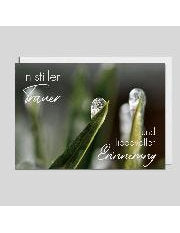 Doppelkarte. In stiller Trauer