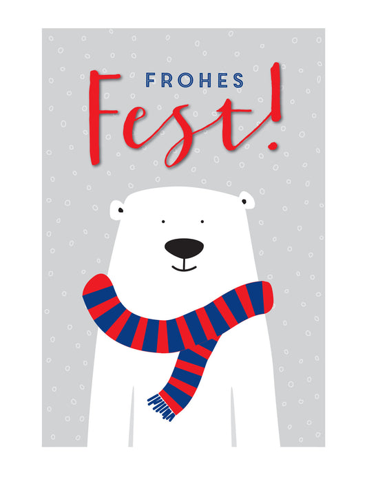 Doppelkarte. Weihnachten