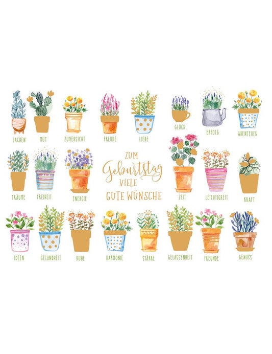 Doppelkarte Green Karma quer